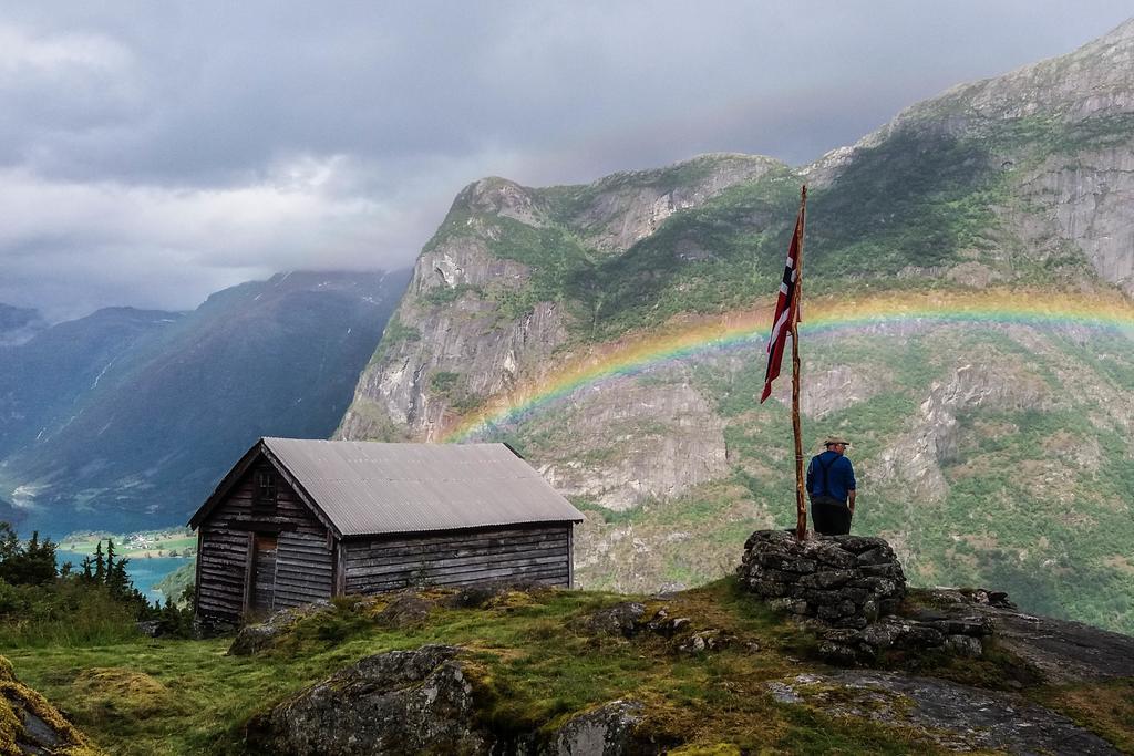 Oldevatn Camping Olden Exteriér fotografie